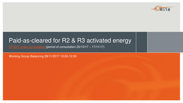 paid as cleared for r2 r3 activated energy
