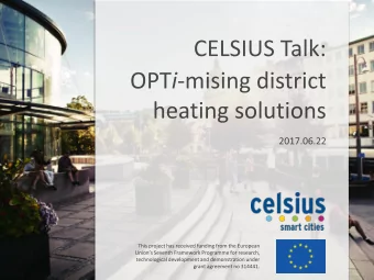 Demand Response  Demand Response programs are employed to alleviate energy demand peaks. In