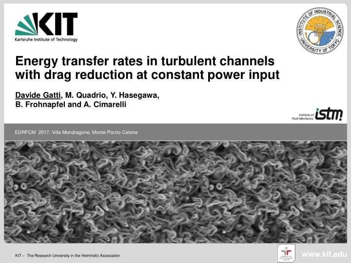 energy transfer rates in turbulent channels