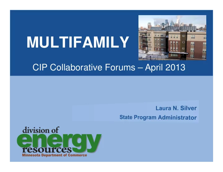 multifamily