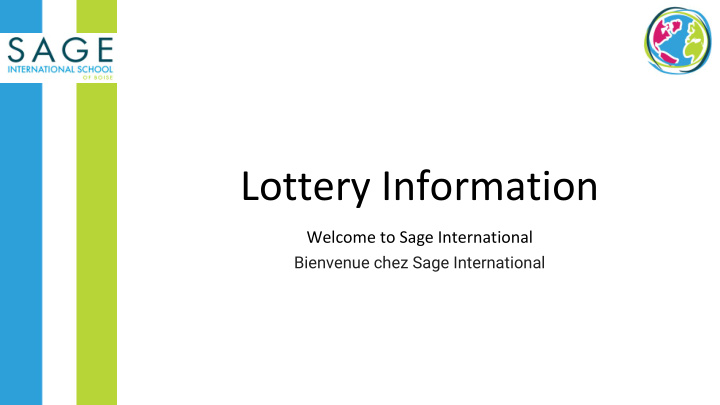 lottery information