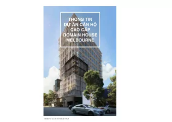 THNG TIN D  N C  N H  CAO C  P  DOMAIN HOUSE  MELBOURNE  STRIKING ARCHITECTURAL FORM