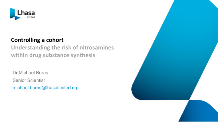 within drug substance synthesis