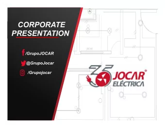 CORPORATE  PRESENTATION  /GrupoJOCAR  @GrupoJocar  /Grupojocar  INDEX  1. History  2. Our