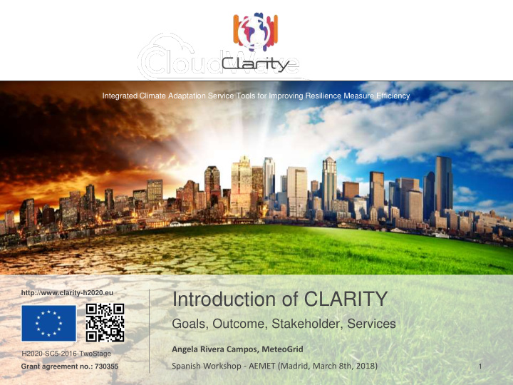 introduction of clarity