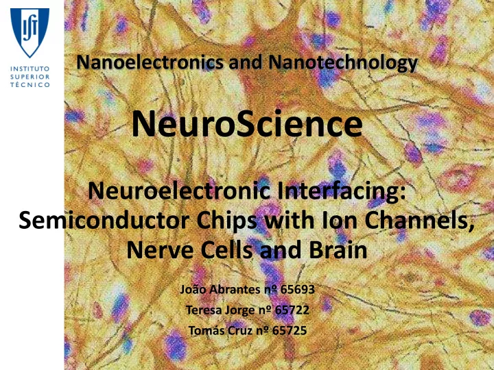 neuroscience