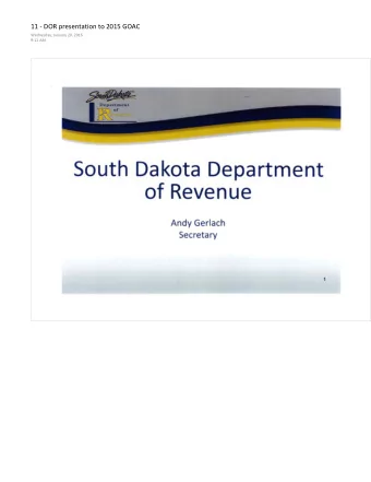 -----------~ EF-FECTIVE APRIL 1, 2015 1. Motor vehicle excise tax increased from 3% to 4%  2. Fees