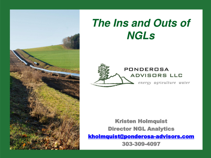 the ins and outs of ngls