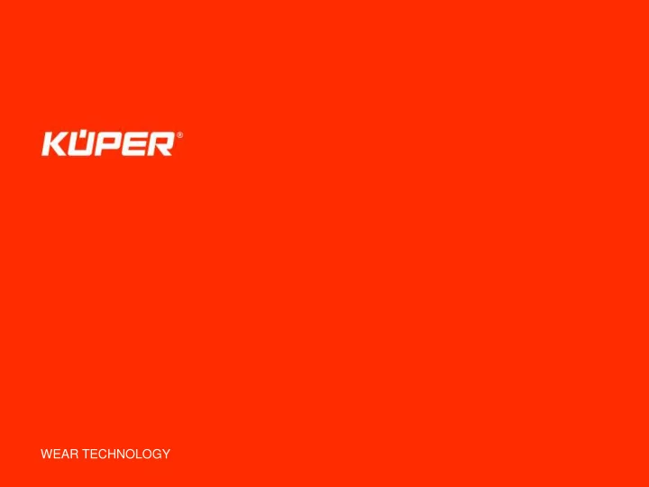 wear technology our company profile