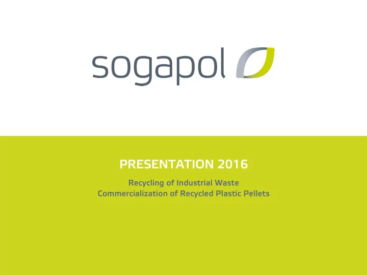 presentation 2016
