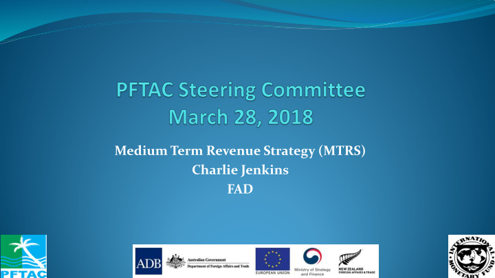 medium term revenue strategy mtrs charlie jenkins fad