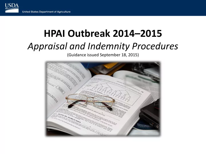 hpai outbreak 2014 2015