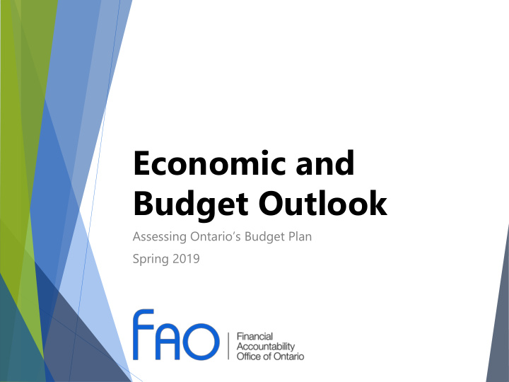 budget outlook