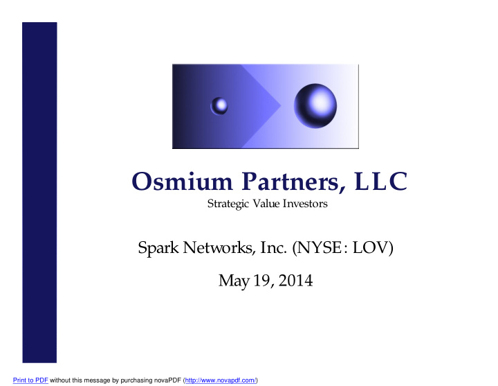 osmium partners llc