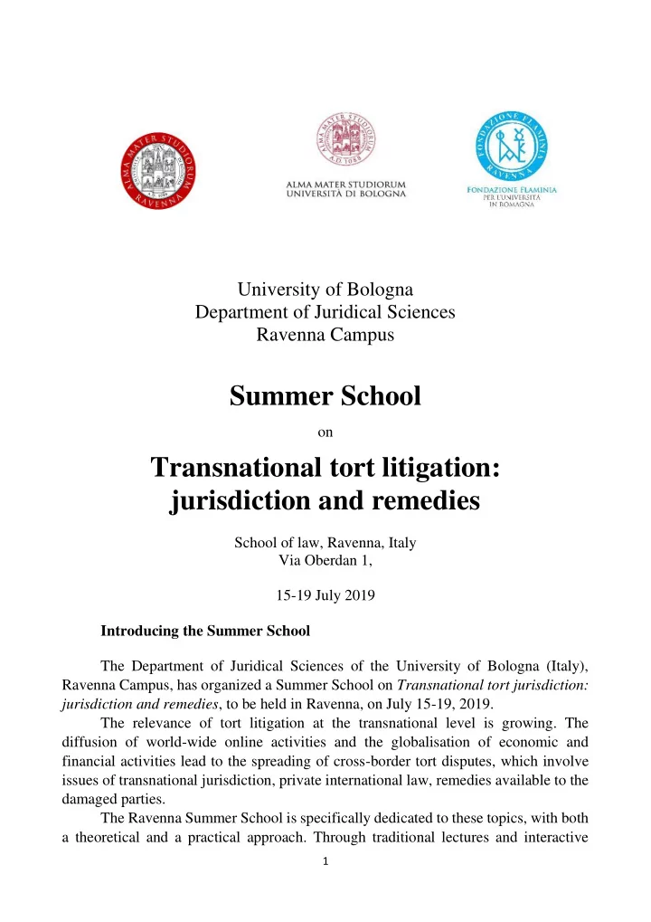 summer school
