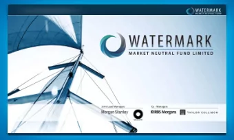 *Presentation for wholesale investors only Disclaimer This presentation has been prepared by