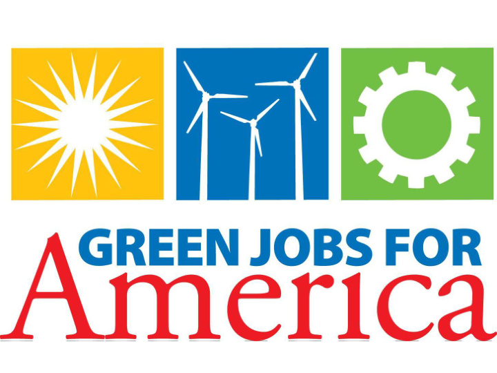 green jobs international trade policy technological