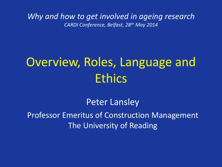 ethics