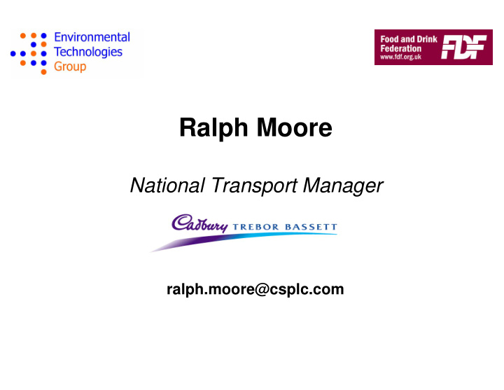 ralph moore