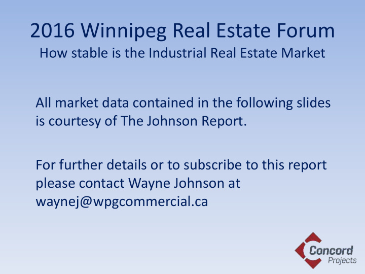 2016 winnipeg real estate forum