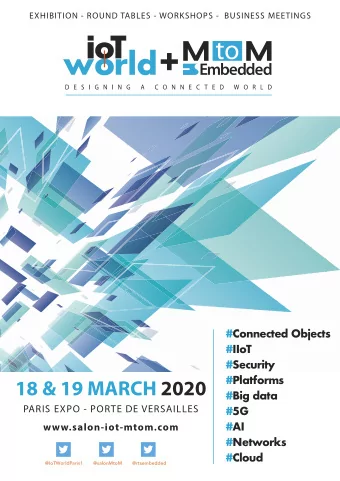 18 &amp; 19 MARCH 2020  #Big data  PARIS EXPO - PORTE DE VERSAILLES  #5G  #AI