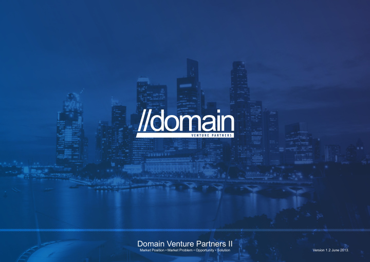 domain venture partners ii