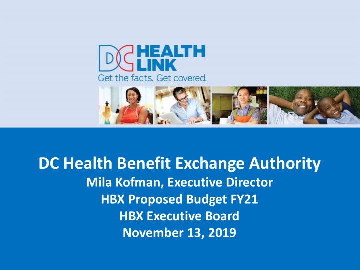dc health benefit exchange authority