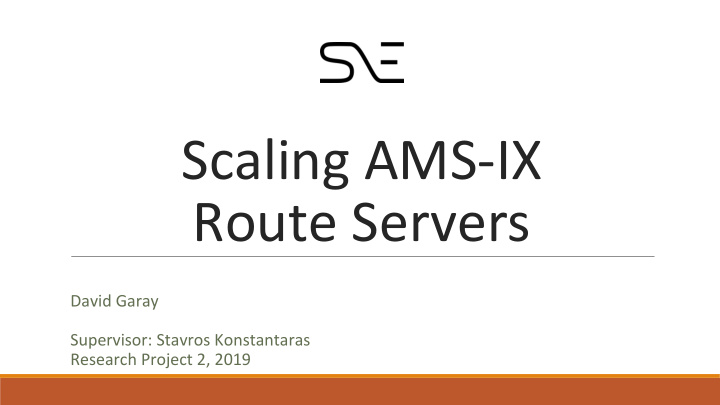 scaling ams ix route servers
