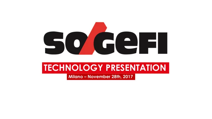 technology presentation