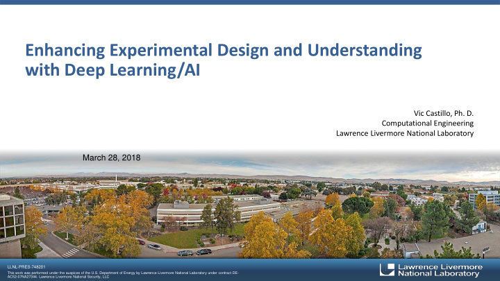 enhancing experimental design and understanding with deep