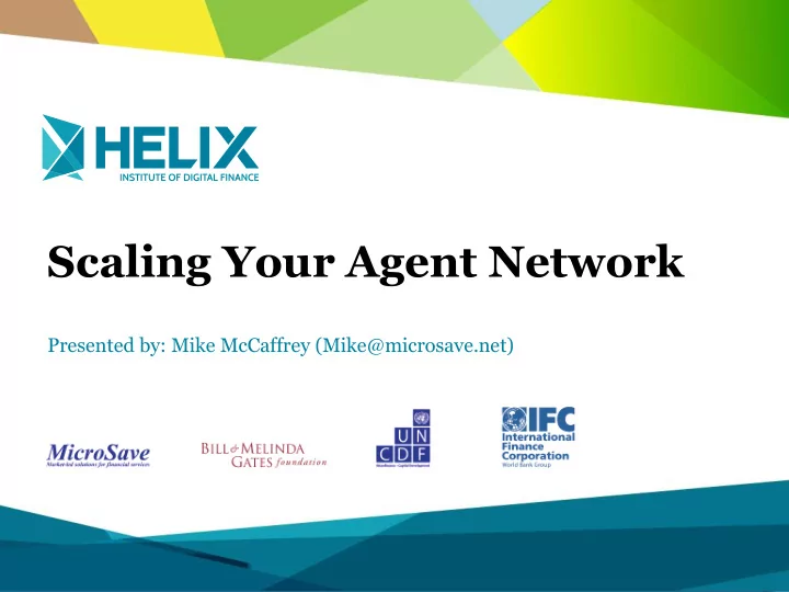 scaling your agent network
