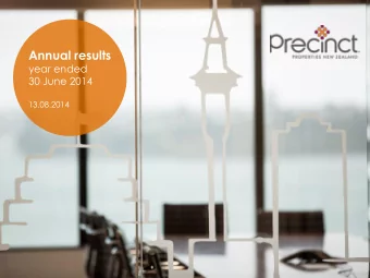 Annual results  year ended  30 June 2014 13.08.2014  Agenda Highlights  Page 3 Section 1