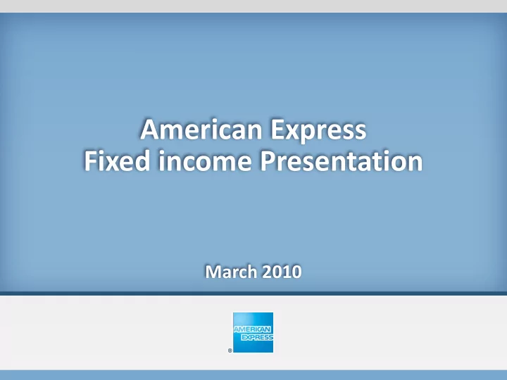 american express