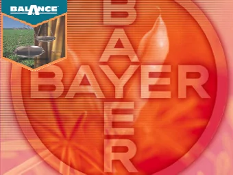 Balance - Summary    Active ingredient: 750 g/kg Isoxaflutole (IFT)    WDG (1.5kg pack)