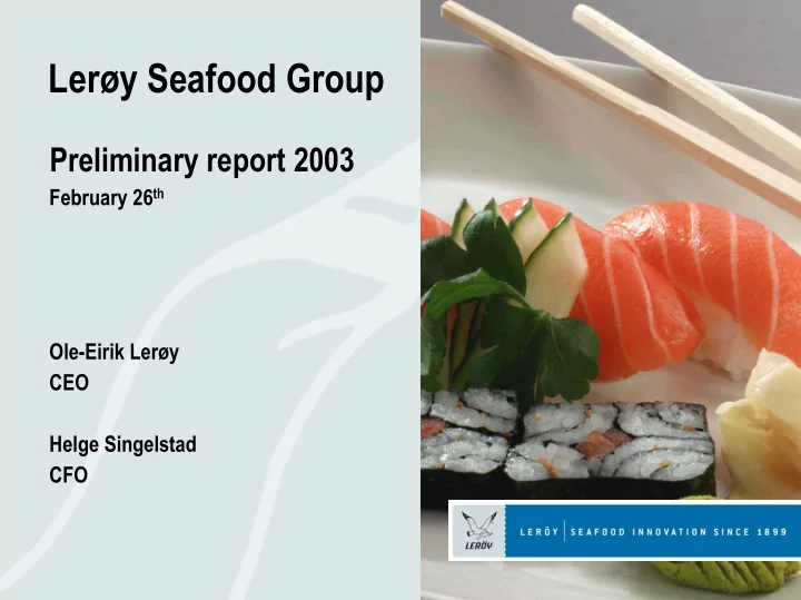 ler y seafood group