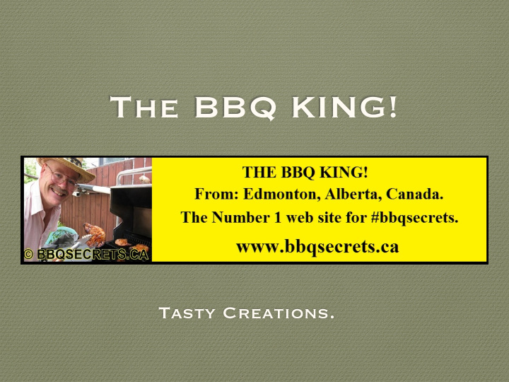 the bbq king