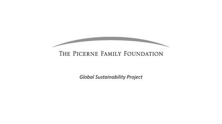 global sustainability project what parents want to know