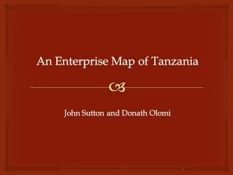 2    Lack of adequate and uniform description of the  capabilities of existing enterprises