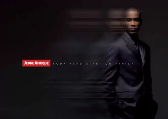 Y  O  U  R  H  E  A  D  S  T A  R  T  O  N  A  F  R  I  C  A  JEUNE AFRIQUE  MAKES NEWS  ACCESSIBLE