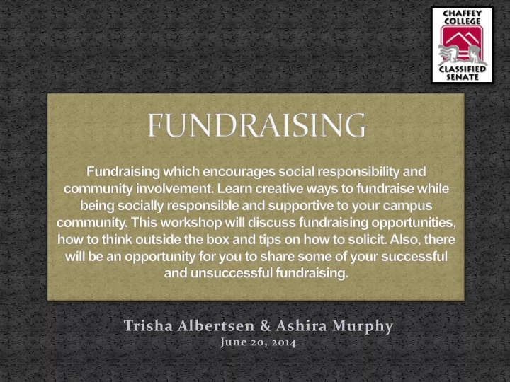 trisha albertsen ashira murphy