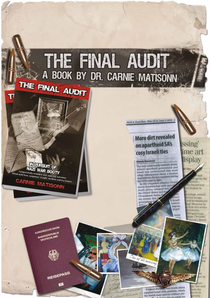 the final audit is a gripping tale of a charismatic
