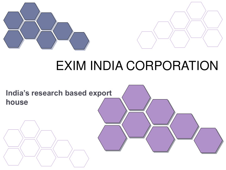 exim india corporation