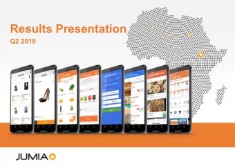Results Presentation  Q2 2019  Disclaimer  IMPORTANT NOTICE  This presentation includes