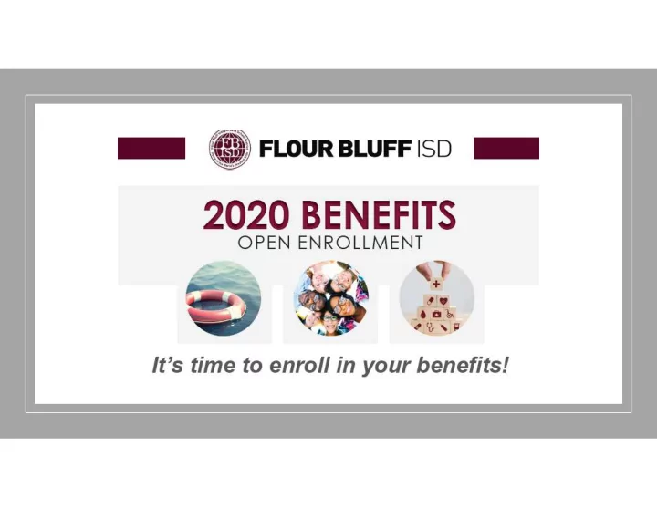 open enrollment process