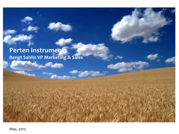 perten instruments