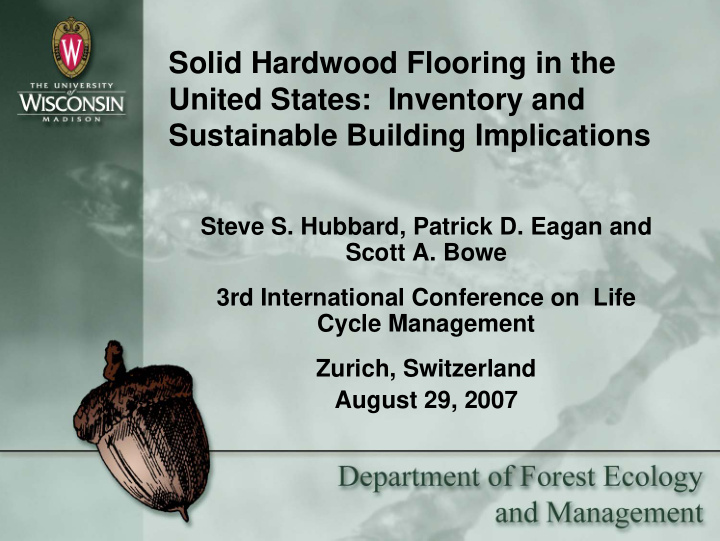 solid hardwood flooring in the united states inventory