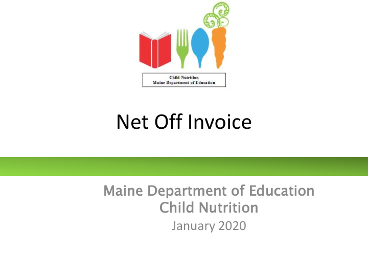 net off invoice