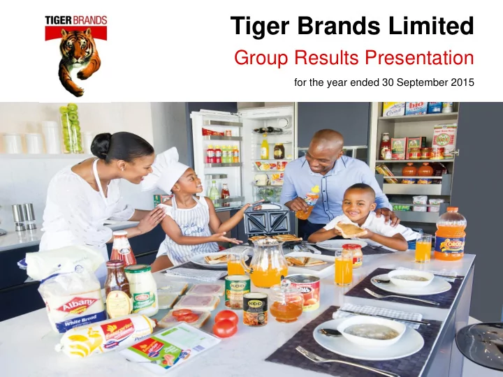 tiger brands limited