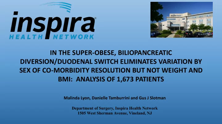 diversion duodenal switch eliminates variation by