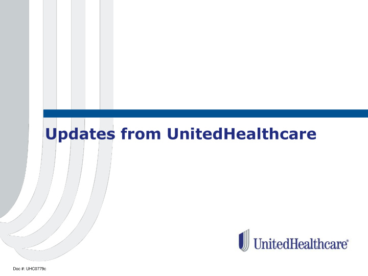 updates from unitedhealthcare